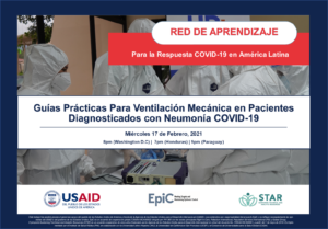 Webinar Guías Prácticas Para Ventilación Mecánica en Pacientes Diagnosticados con Neumonía COVID-19
